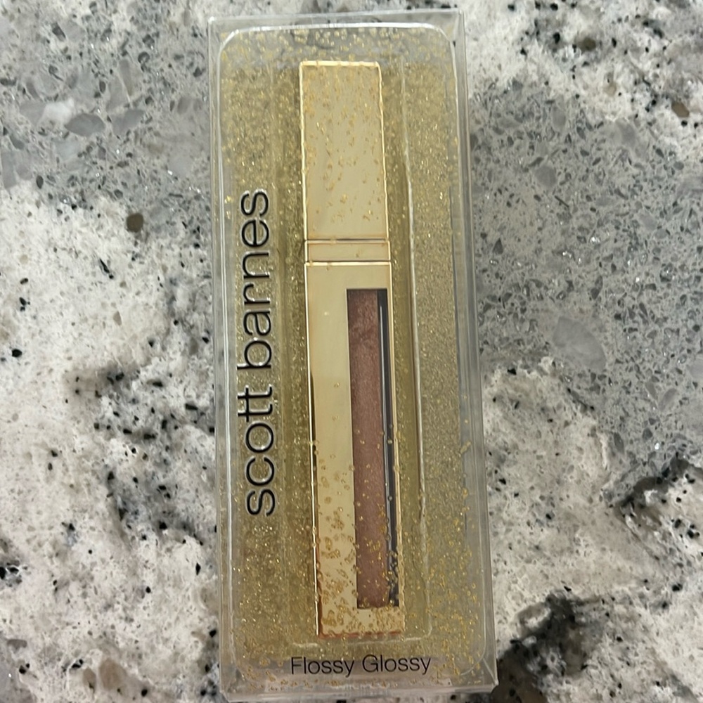 SCOTT BARNES LIPGLOSS Champagne, and Caviar NEW